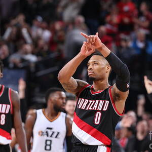 Damian Lillard #26 by Sam Forencich