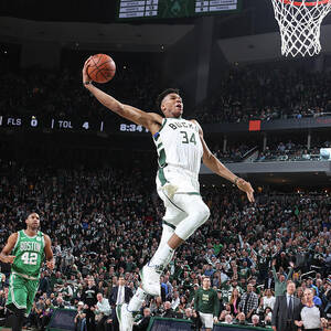 Giannis Antetokounmpo #3 by Nathaniel S. Butler