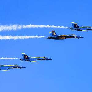 4 Angels in the Blue by Mike Lee