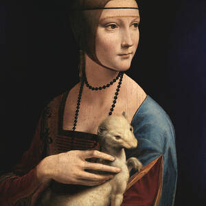 Lady With An Ermine by Leonardo Da Vinci