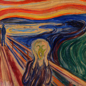 The Scream by Edvard Munch