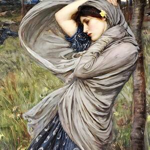 Boreas by John William Waterhouse