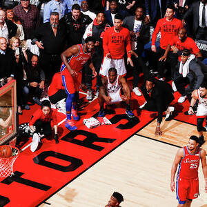 Kawhi Leonard #7 by Mark Blinch