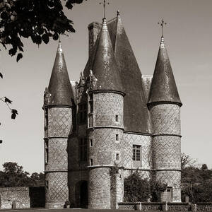 France, Normandy, Orne, Carrouges, Chateau de Carrouges #8 by Seeables Visual Arts