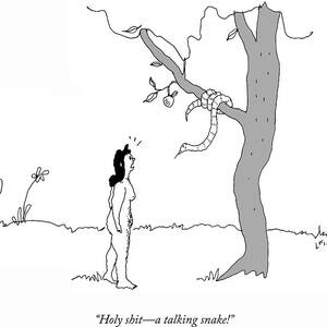 A Talking Snake by Liana Finck