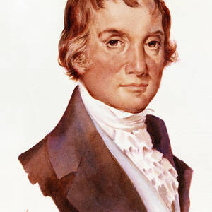 Abraham Baldwin - Signers Of The U.S. Constitution by Lyle Tayson Abraham Baldwin - Signers Of The U.S. Constitution by Lyle Tayson