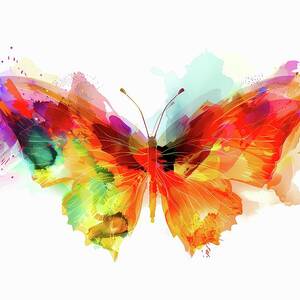 Abstract_butterfly_design_vibrant_colors_artistic_feel__No 5 by Andre Petrov Abstract_butterfly_design_vibrant_colors_artistic_feel__No 5 by Andre Petrov
