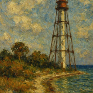 Anclote Key Lighthouse #2 by Antonios Valamontes Anclote Key Lighthouse #2 by Antonios Valamontes