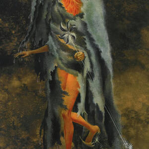 Astro Errante - The Wandering Star by Remedios Varo by Remedios Varo