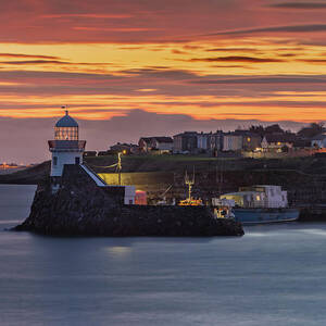 Balbriggan Lighthouse Sunrise, Co Dublin by Adrian Hendroff Balbriggan Lighthouse Sunrise, Co Dublin by Adrian Hendroff