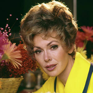 Barbara Rush Elegant Glamour Flower Vibrant Portrait Pose 1965 by Silver Screen Barbara Rush Elegant Glamour Flower Vibrant Portrait Pose 1965 by Silver Screen