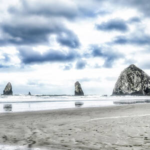Cannon Beach Seascape by Bruce Block Cannon Beach Seascape by Bruce Block