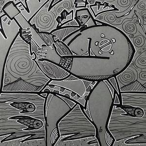 Caribbean Serenade by Oscar Ortiz