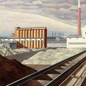 Classic Landscape - Ford Motor Company plant on the River Rouge by Charles Sheeler by Charles Sheeler Classic Landscape - Ford Motor Company plant on the River Rouge by Charles Sheeler by Charles Sheeler