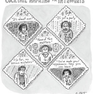 Cocktail Napkins for Introverts by Roz Chast