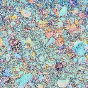 Colorful beach Texture by Bruce Block Colorful beach Texture by Bruce Block