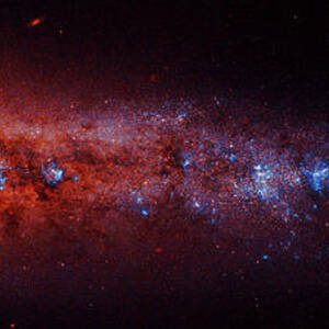 Colorful View of Distant Galaxy by Stefano Senise