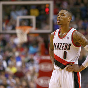 Damian Lillard by Jonathan Ferrey