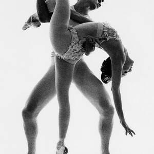Dancers in Balanchine's Bugaku by Bert Stern