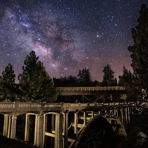 Devils Corral Nightscape by Mike Lee
