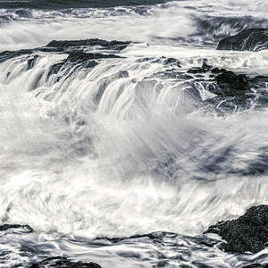 Dramatic Ocean Waves Thors Well by Dan Sproul