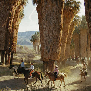 Early Riders by Slim Aarons