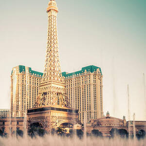Eiffel Tower Paris Las Vegas by FeelingVegas Wall Art and Prints