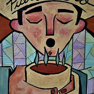 El cafecito de las tres by Oscar Ortiz