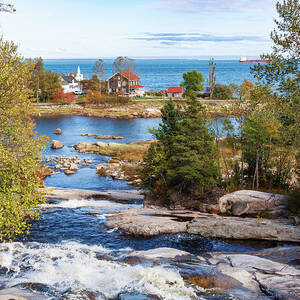End of Summer in Eastern Quebec by St. Lawrence River by Tatiana Travelways