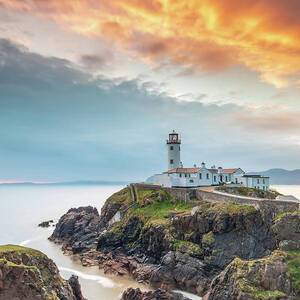 Fanad Head Lighthouse - Portrait Version, Co Donegal, IRELAND by Adrian Hendroff Fanad Head Lighthouse - Portrait Version, Co Donegal, IRELAND by Adrian Hendroff
