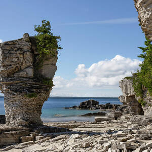 Flowerpot Island, Ontario 2 by John Twynam