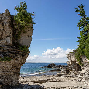 Flowerpot Island, Ontario 4 by John Twynam