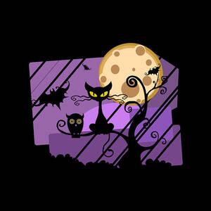 Happy Halloween Cat by Flippin Sweet Gear