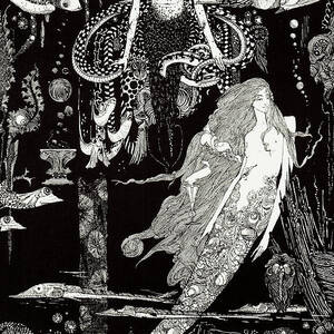 Harry Clarke illustrations for Andersen's Fairy Tales 1916 - The Little Mermaid and the Sea Witch by Harry Clarke Harry Clarke illustrations for Andersen's Fairy Tales 1916 - The Little Mermaid and the Sea Witch by Harry Clarke