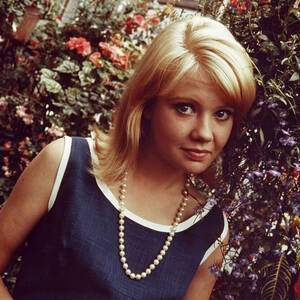 Hayley Mills Glamour Blonde Flower Garden Candid Vintage 1965 by Silver Screen Hayley Mills Glamour Blonde Flower Garden Candid Vintage 1965 by Silver Screen