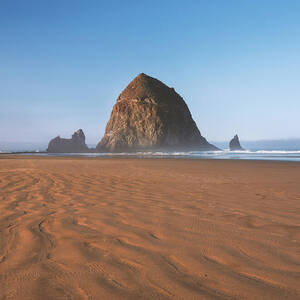 Haystack Rock Beach by Dan Sproul