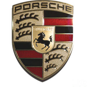 High Res Porsche Emblem Isolated by Stefano Senise High Res Porsche Emblem Isolated by Stefano Senise
