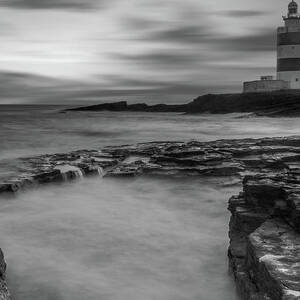 Hook Lighthouse Monochrome, Hook Head, Co Wexford by Adrian Hendroff Hook Lighthouse Monochrome, Hook Head, Co Wexford by Adrian Hendroff