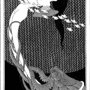 Illustrations by Julius Klinger - Female nude with octopus and fish by Julius Klinger Illustrations by Julius Klinger - Female nude with octopus and fish by Julius Klinger