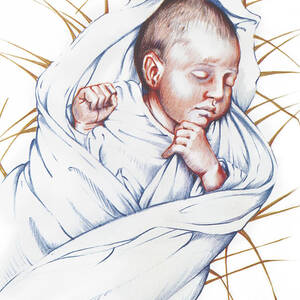 Infant Jesus by William Hart McNichols Infant Jesus by William Hart McNichols