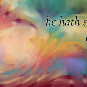 Isaiah 61 1 Bible Verse Wall Art, To Bind Up The Brokenhearted by Mark Lawrence Isaiah 61 1 Bible Verse Wall Art, To Bind Up The Brokenhearted by Mark Lawrence