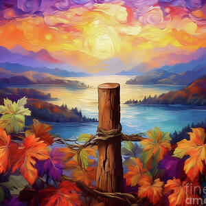 Lake Chelan Vines by Macro Abundance Lake Chelan Vines by Macro Abundance