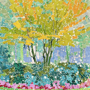 Landschaftsbaum - Landscape Tree - Nature abstract by Augusto Giacometti by Augusto Giacometti Landschaftsbaum - Landscape Tree - Nature abstract by Augusto Giacometti by Augusto Giacometti