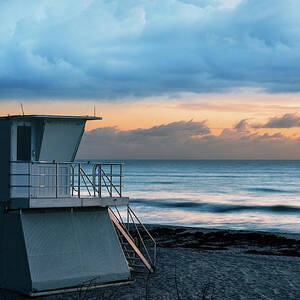 Lifeguard Tower at Juno Beach by Laura Fasulo Lifeguard Tower at Juno Beach by Laura Fasulo