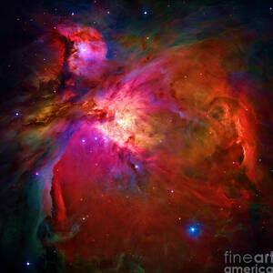 Majestic Vibrant Orion Nebula by Stefano Senise