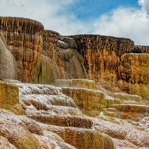 Mammoth Hot Springs Yellowstone 1 by Kelley King