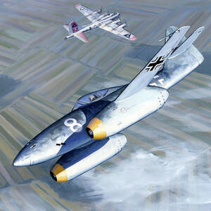 Messerschmitt Me 262 Schwalbe by Jack Fellows