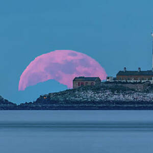 Moonrise Over Rockabill, Co Dublin by Adrian Hendroff Moonrise Over Rockabill, Co Dublin by Adrian Hendroff