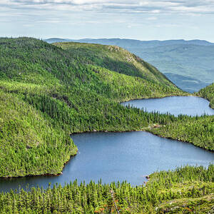 Mountain Lakes of Quebec by Elvira Peretsman Mountain Lakes of Quebec by Elvira Peretsman