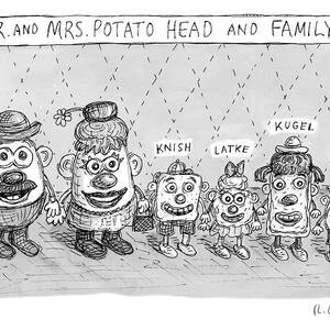 Mr And Mrs Potato Head And Family by Roz Chast